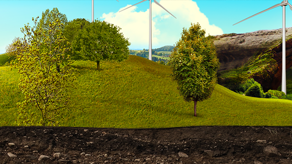 corporate event 360 video mapping show