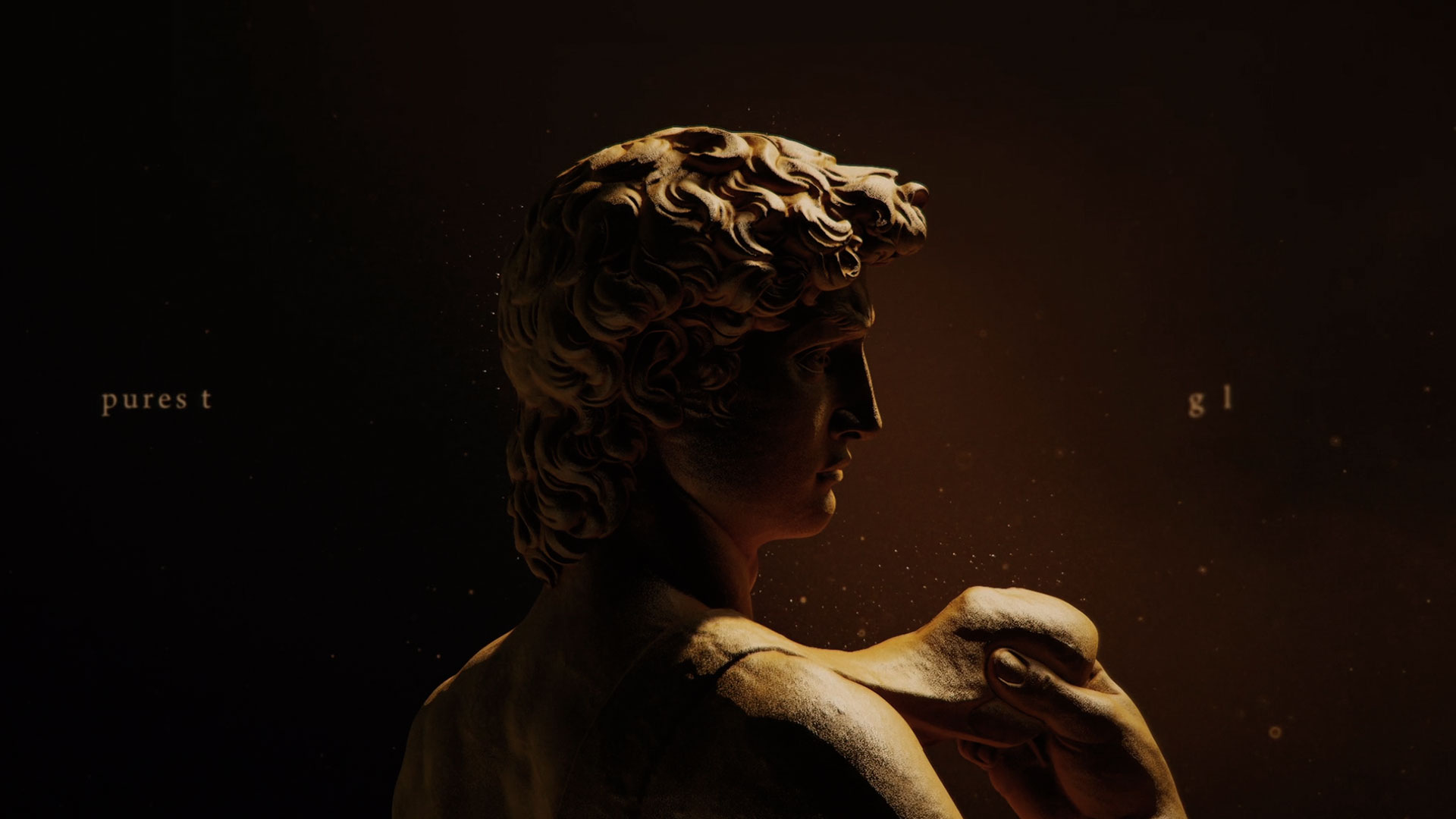 elegant and sober main intro video for a gq corporate event 