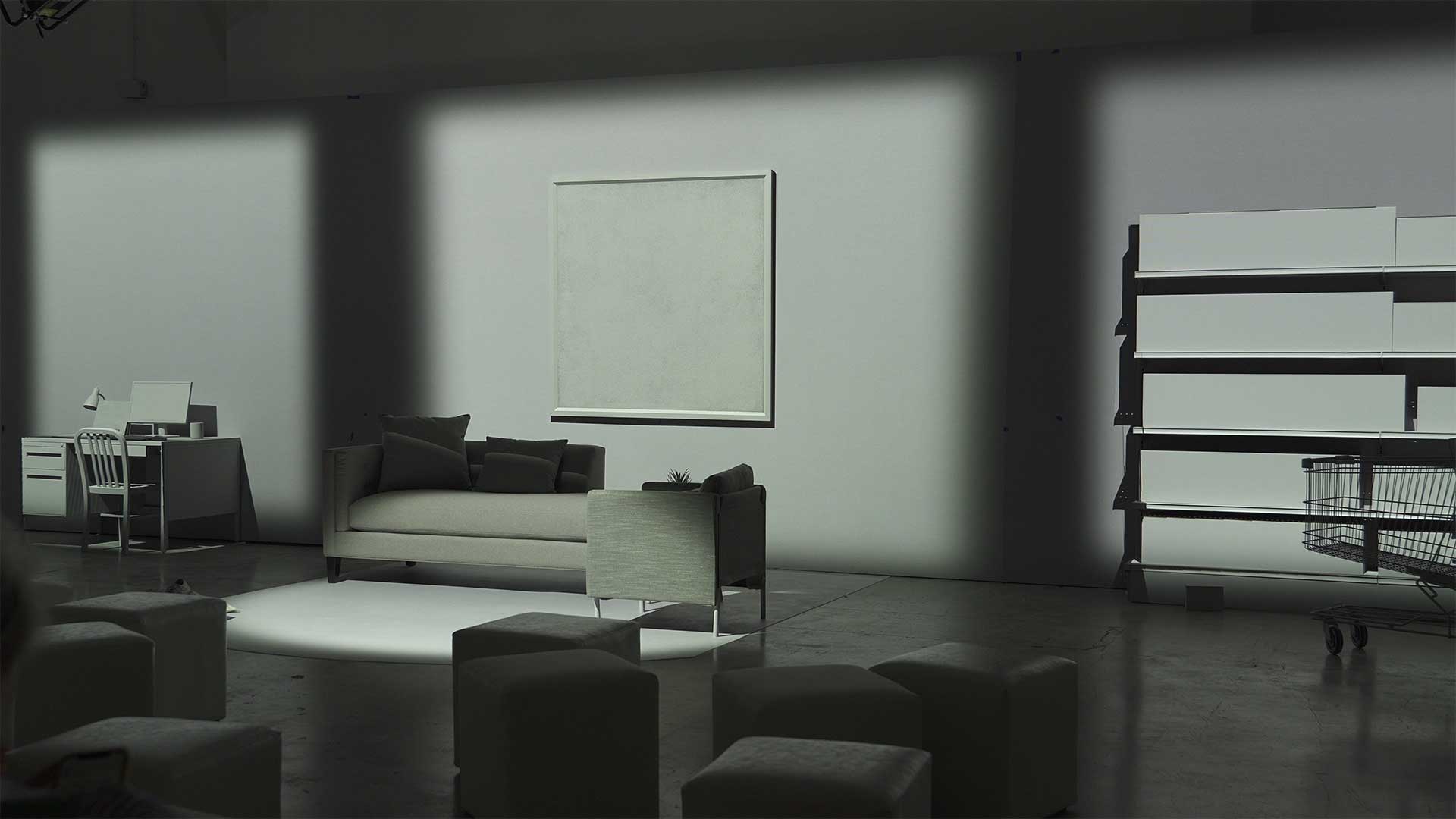 White room projection 2