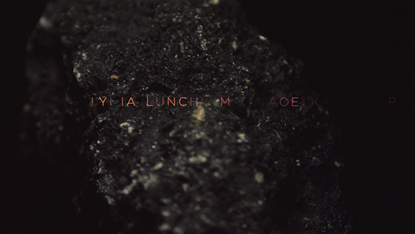 live projection for a music festival in 2017