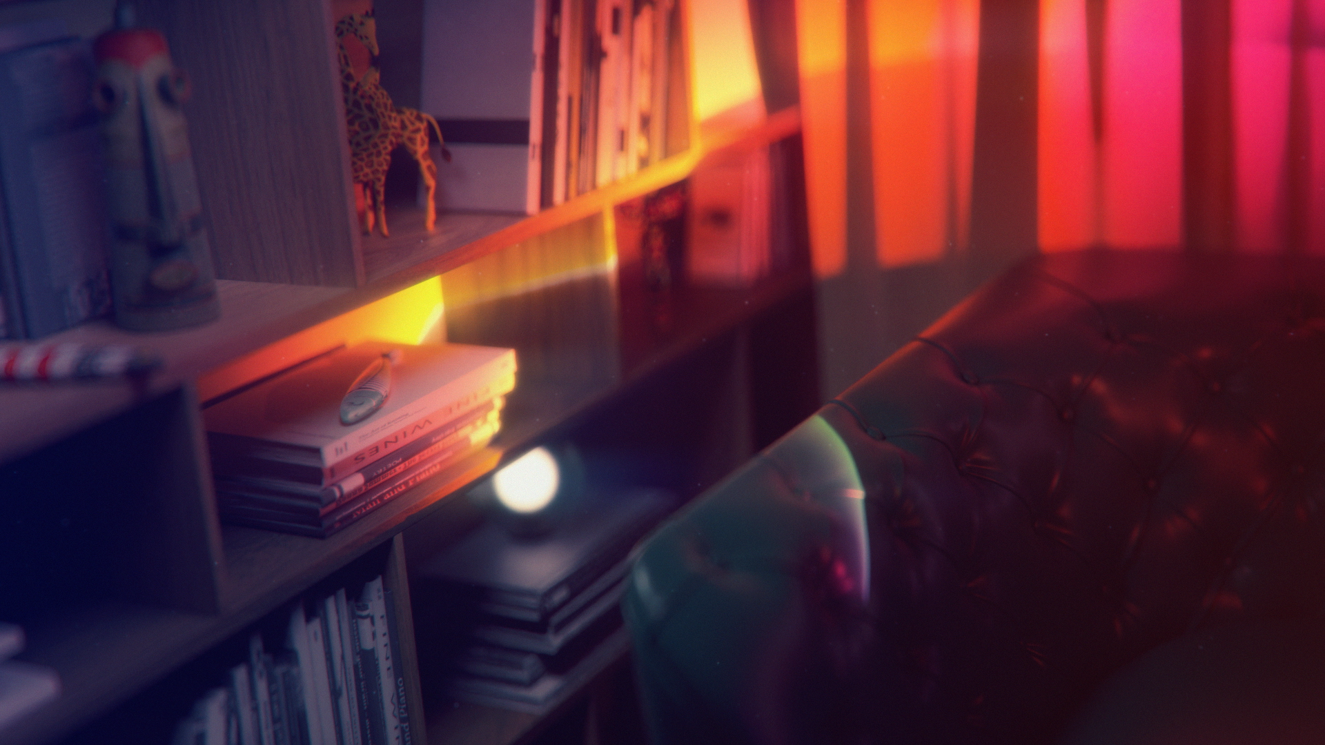 STAR Channel ident trail of light