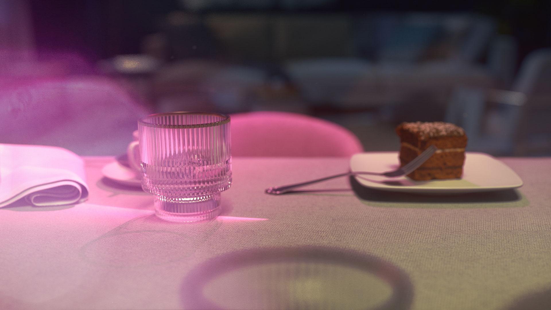 STAR Life ident trail of light on the table