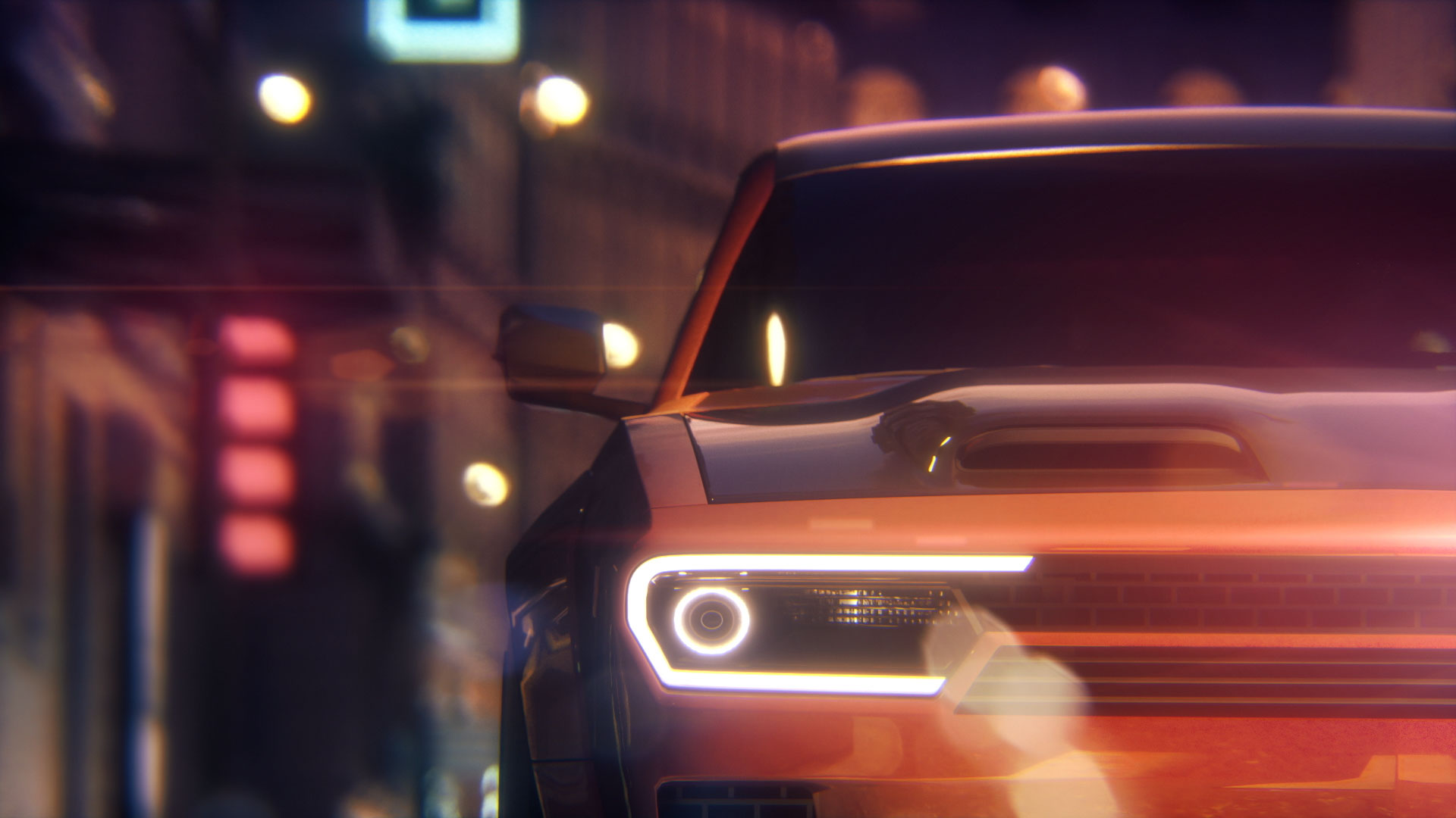 STAR Movies ident front of a racing car