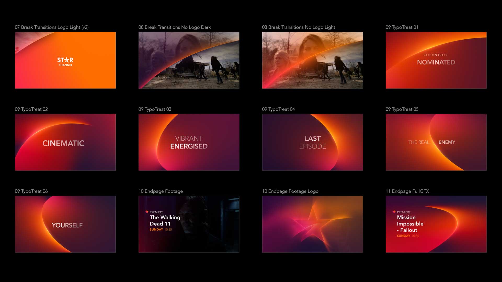 STAR Channel - pieces