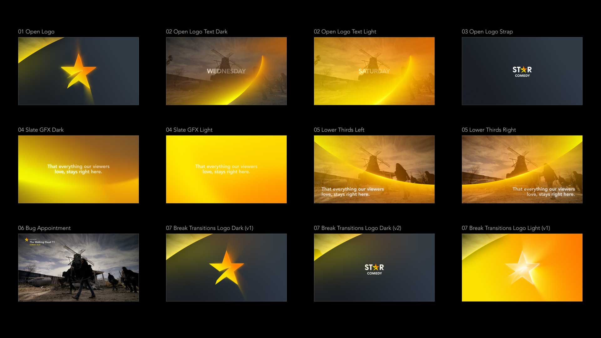 STAR Comedy toolkit - pieces