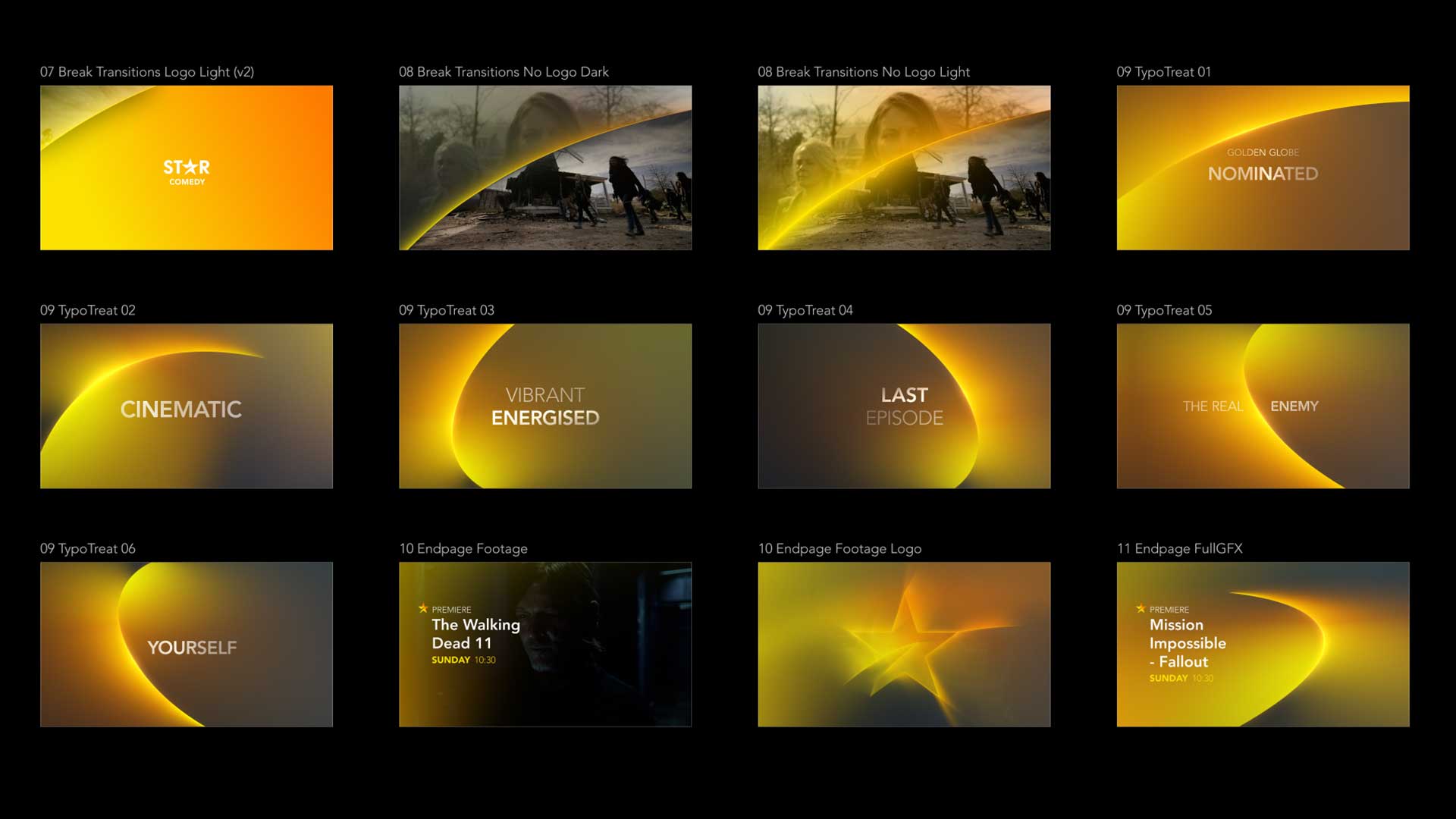 STAR Comedy toolkit - pieces