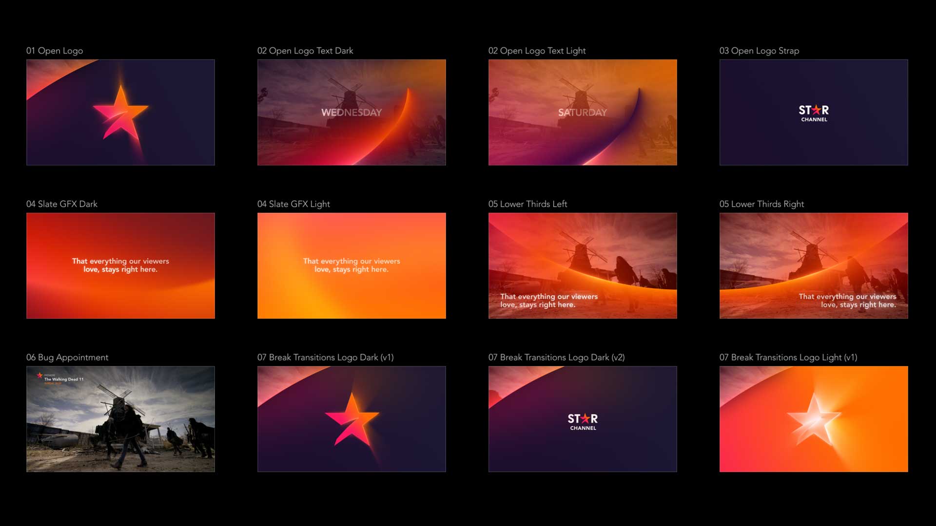 STAR Channel toolkit - pieces