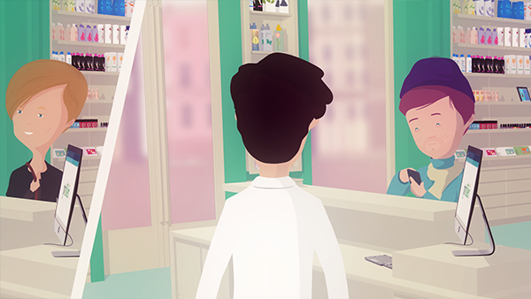 illustration and video for pharmaceutical industry