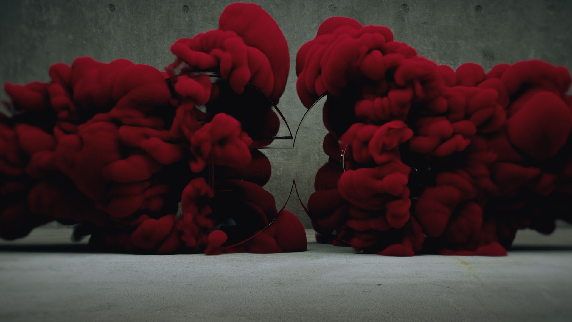 stills from a video for a gq magazine event