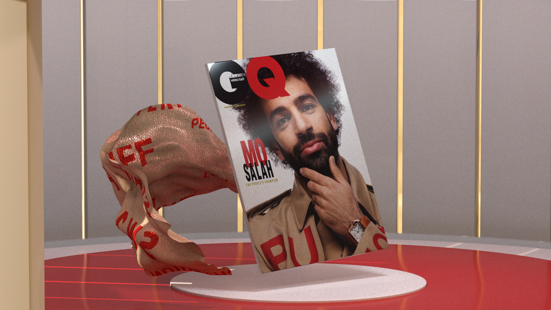 GQ Men of the Year Middle East Olga Studio Motion Design