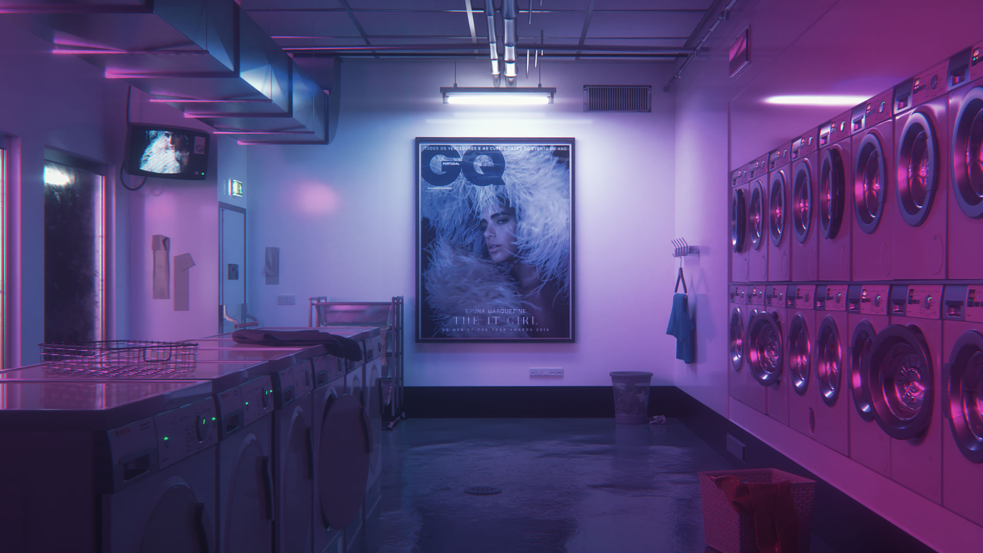 motion graphics video for a gq event 