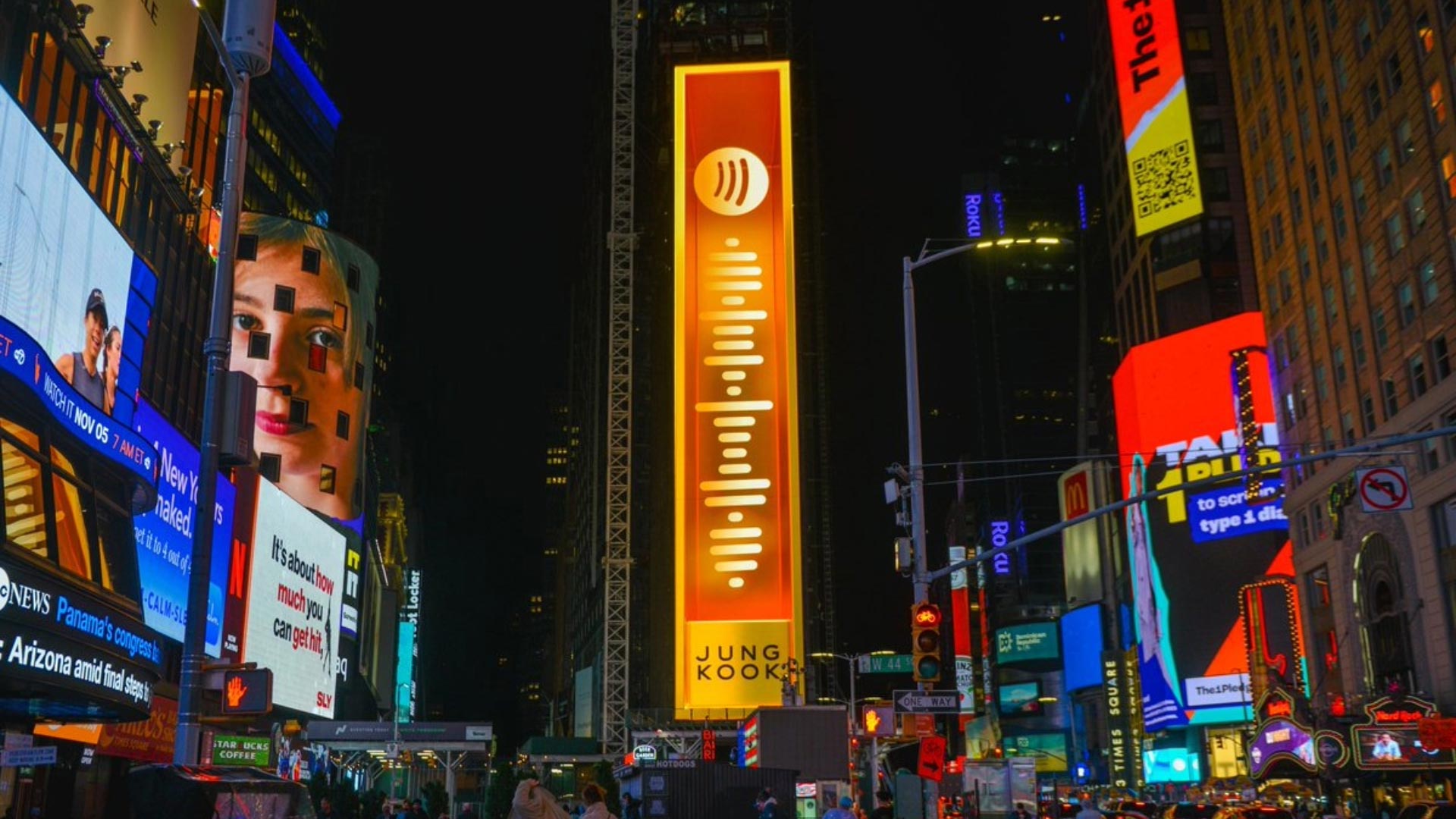 Times Square billboard