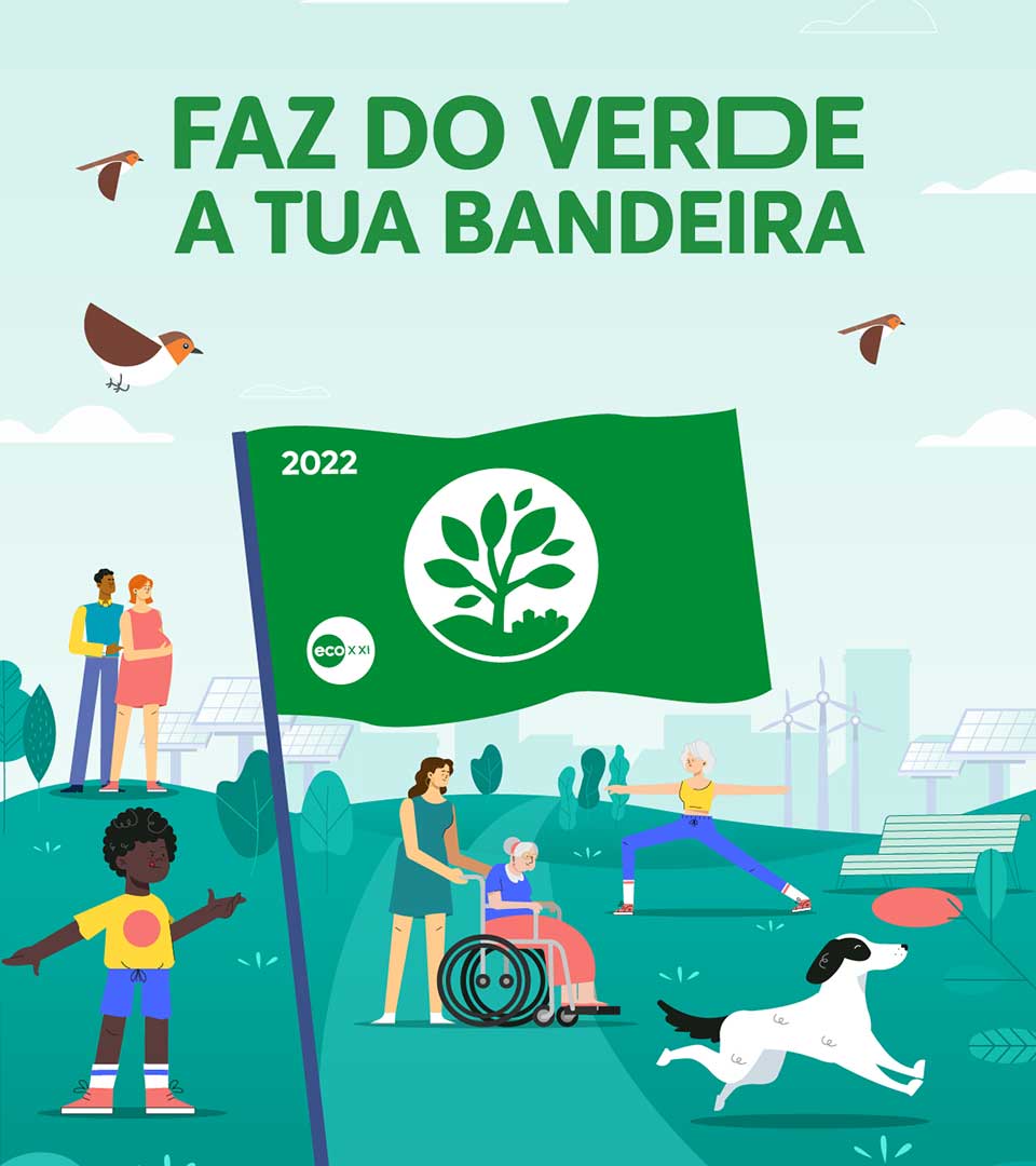 Bandeira verde banner