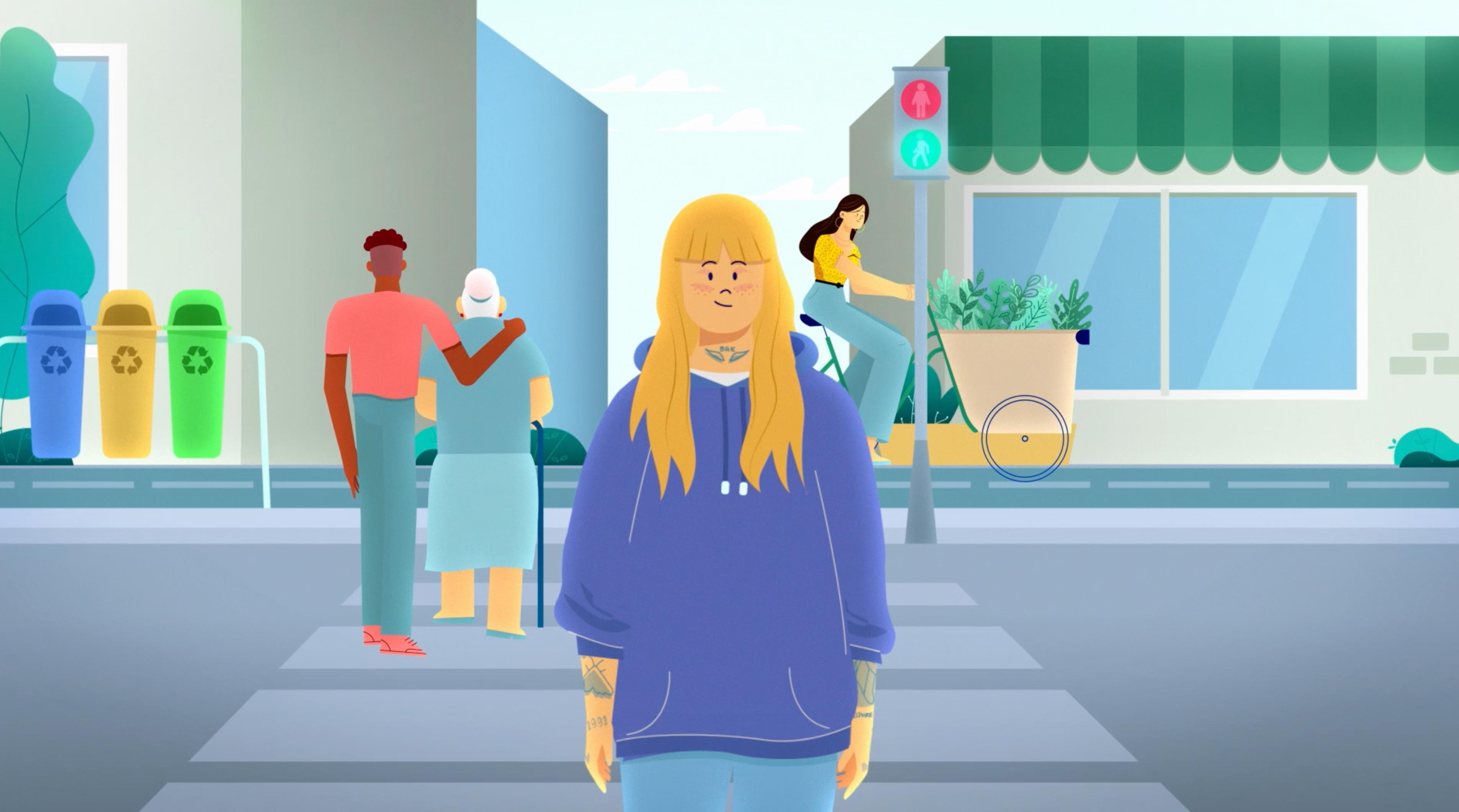 First scenario - main character