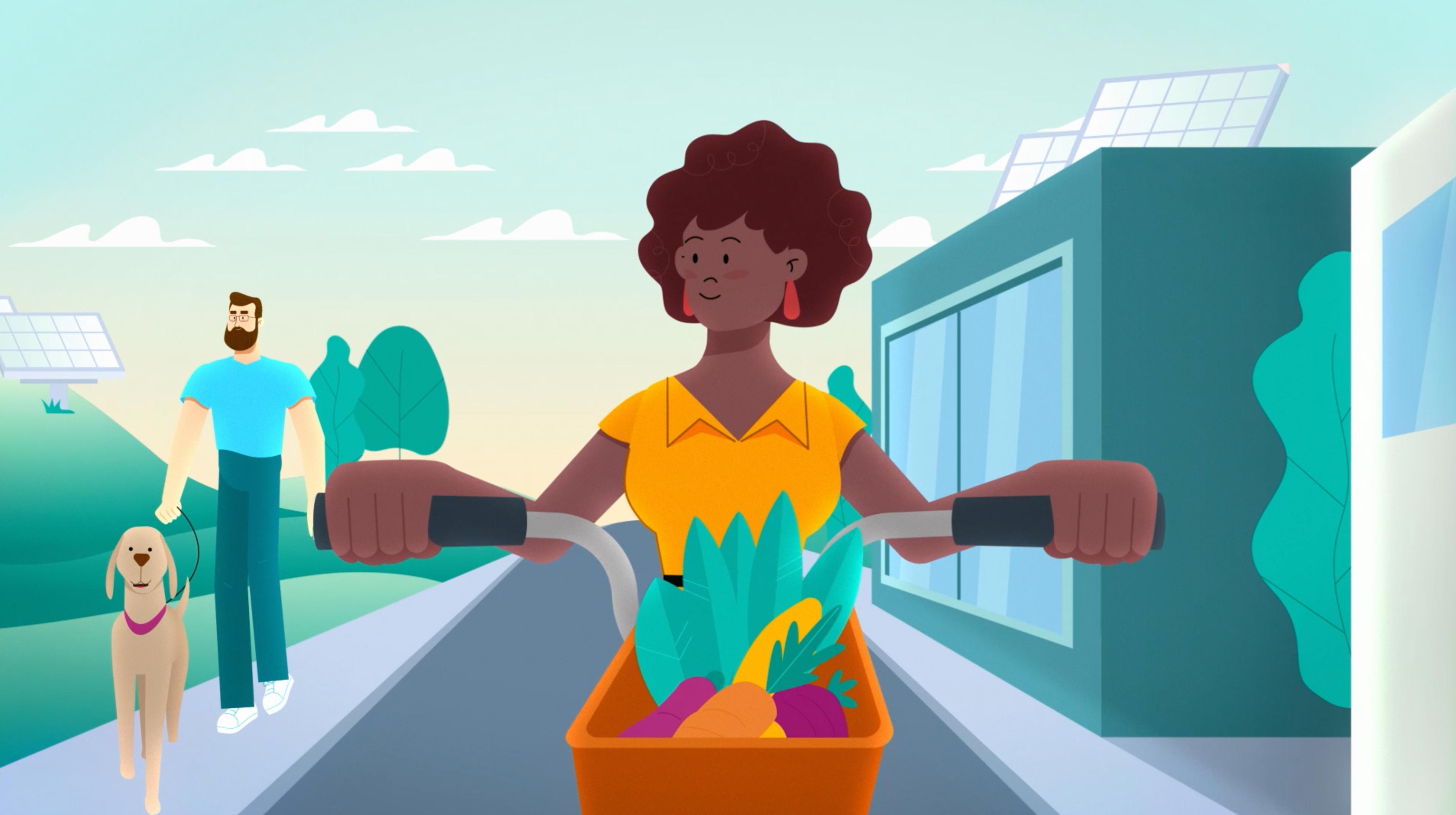 Second scenario - cycling 