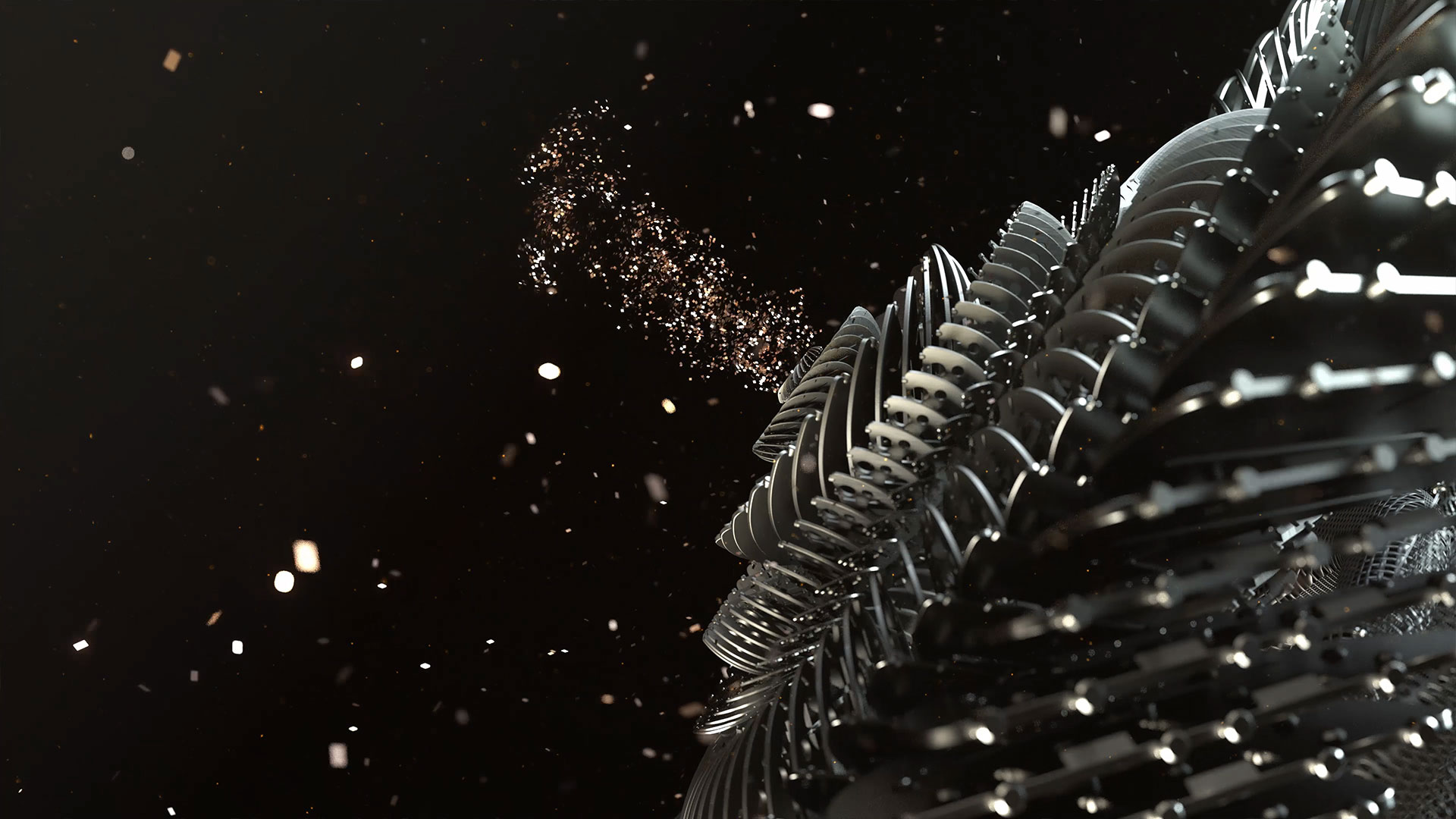 video stills from a product video