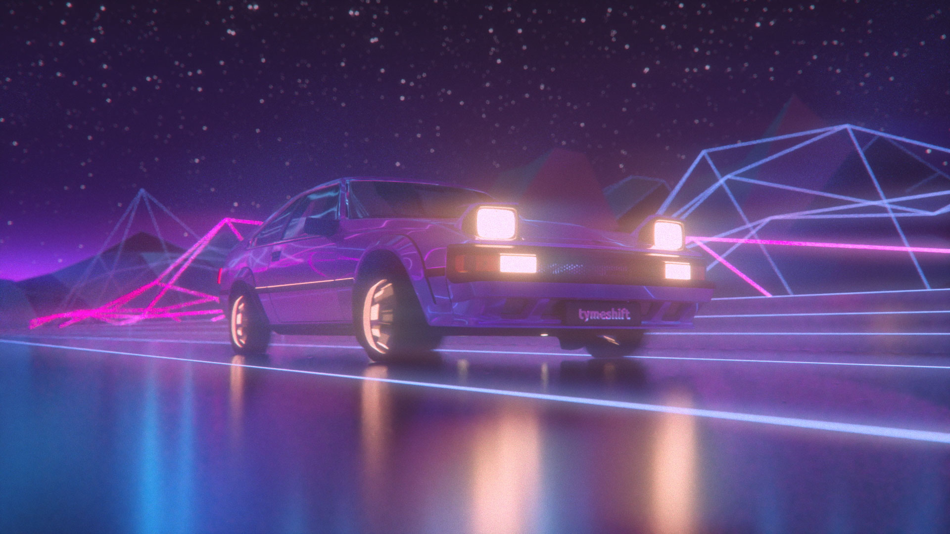 3d concept for promo video for tymeshift