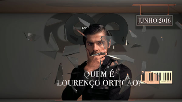 projection mapping, 3d design and animation for gq