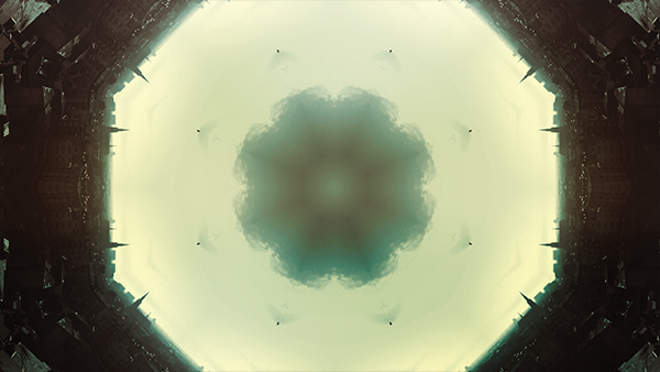 projection mapping for a music festival in 2015